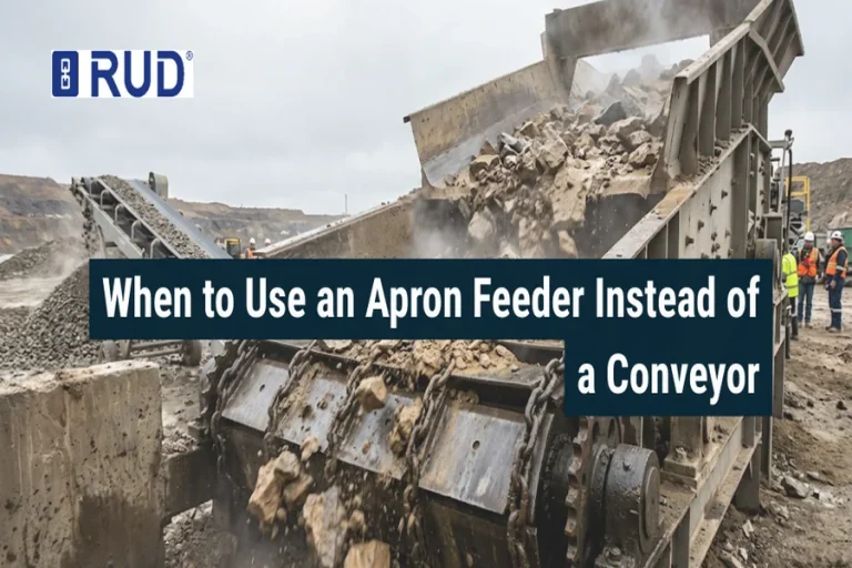 When to Use an Apron Feeder Instead of a Conveyor