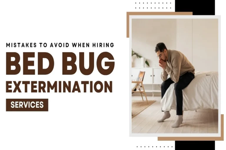Mistakes to Avoid When Hiring Bed Bug Extermination Services
